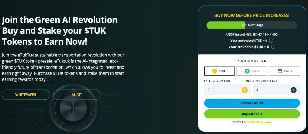 eTukTuk $60K raised