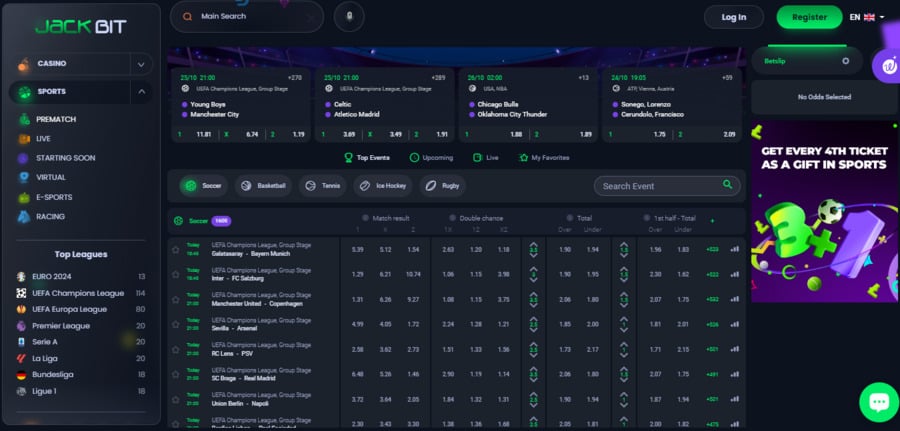 Jackbit’s desktop and mobile-optimized platforms offer the same luxurious betting experience on a range of devices.