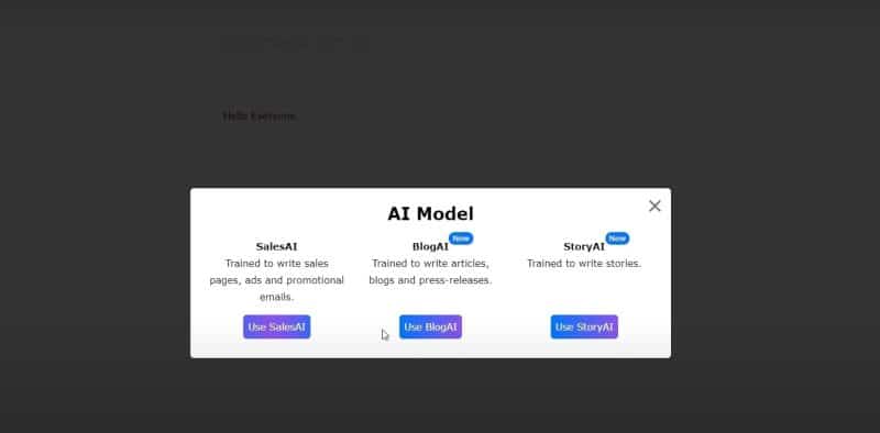 ClosersCopy—Faster and Easier Storytelling with Multiple AI Models