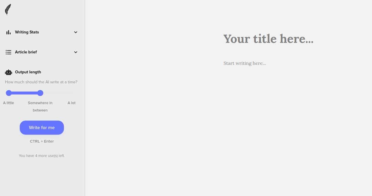 Shortly AI text summarizer