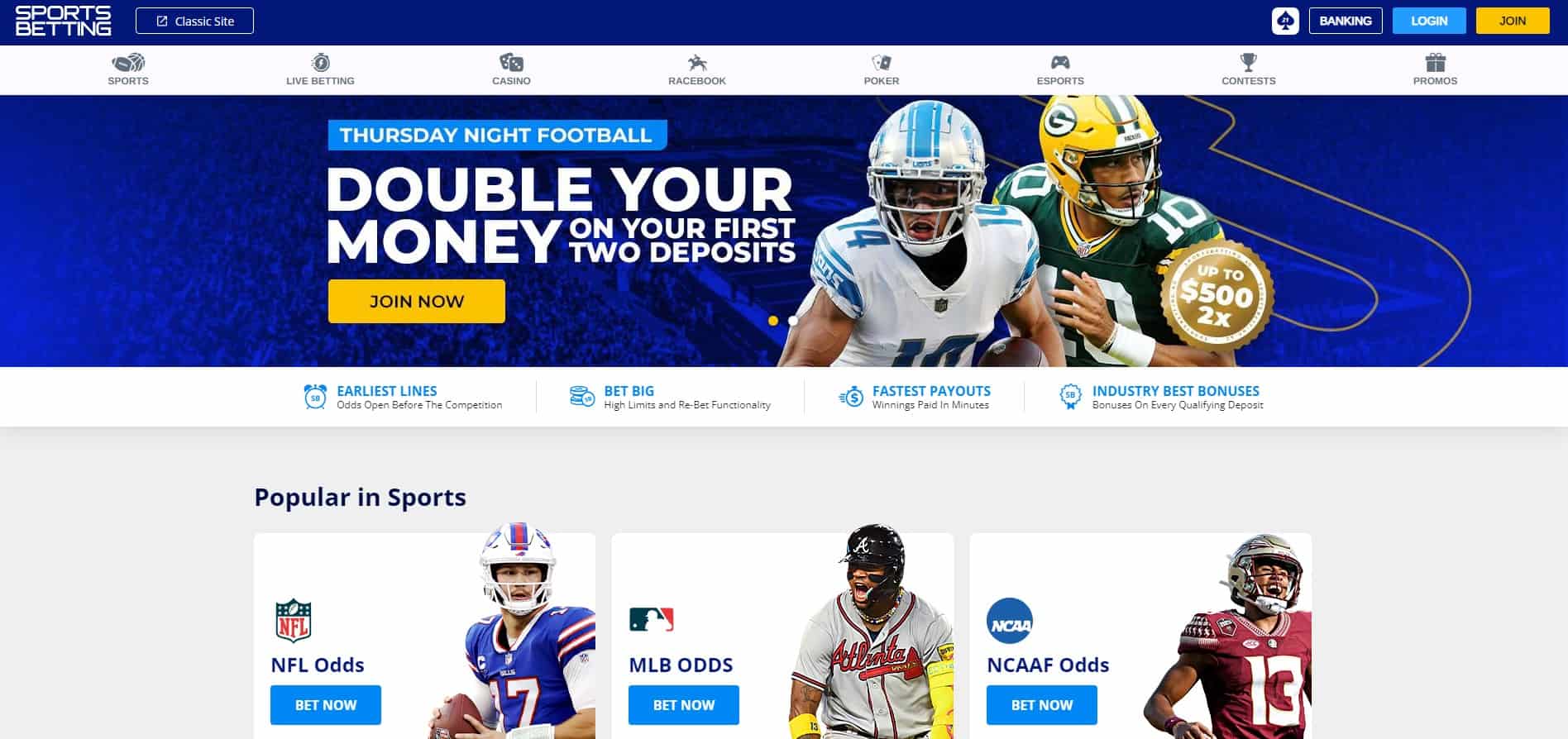 sportsbetting homepage Nevada