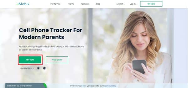 Register for account