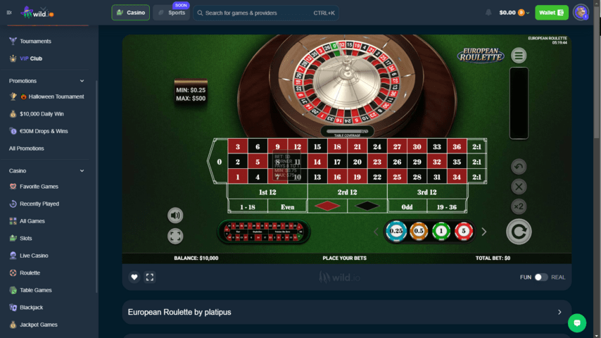 Wild.io Casino Review & Bonus Codes for December 2023