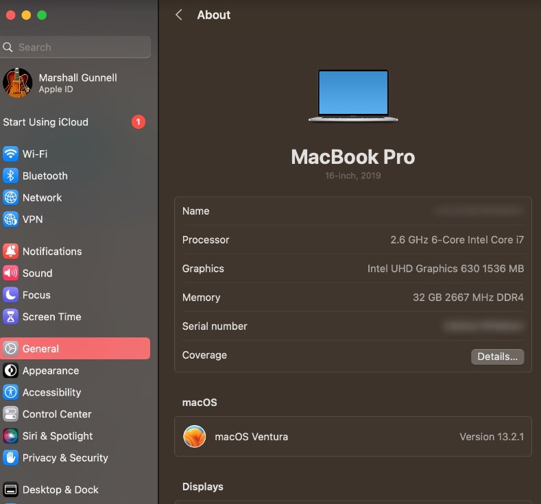 Software update in Mac