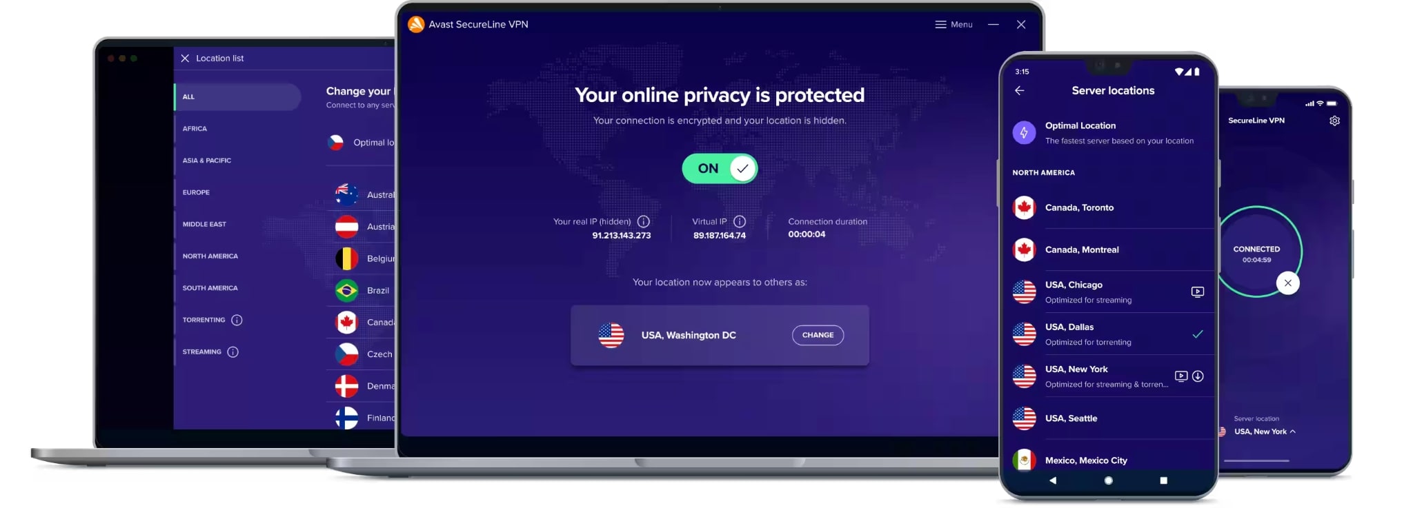 Hide your online traffic with a VPN
