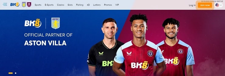 BK8 Homepage