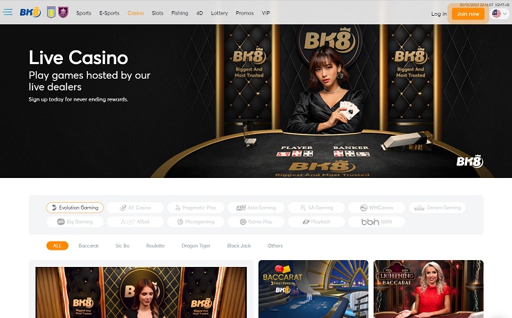 BK8 Malaysia Online Gambling Site