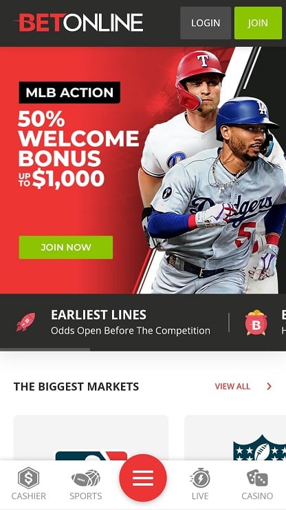 BetOnline Sportsbook App