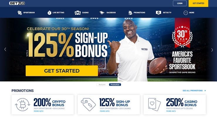 BetUS Gambling Site