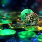 Bitcoin on a table