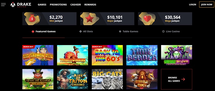 Drake Online Casino