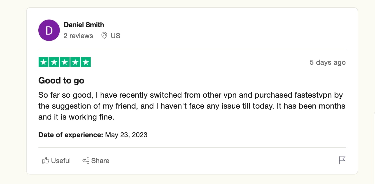 FastestVPN review