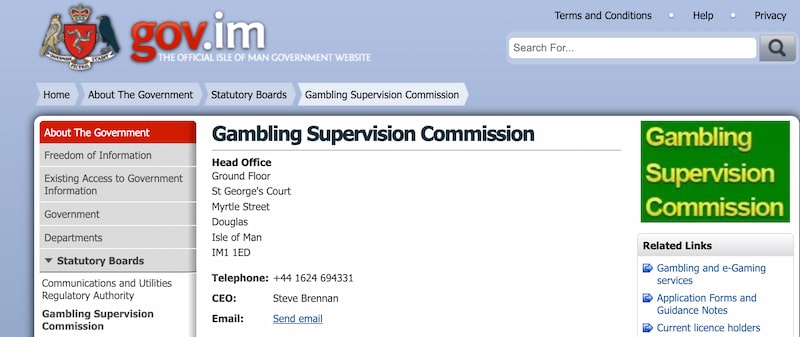 GSC tillsynsmyndighet för casinon utan svensk licens