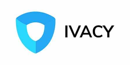 An image of IvacyVPN's logo on a white background.