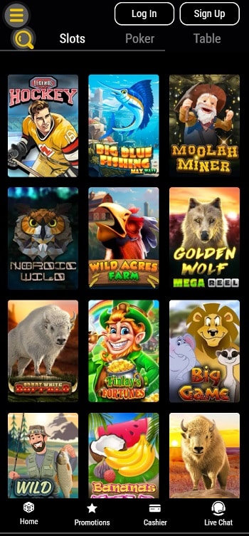 Lucky Creek Mobile Slots App