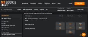 MLS betting at MyBookie
