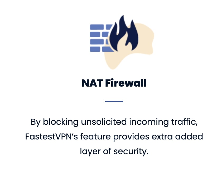 NAT firewall for FastestVPN