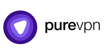 An image of PureVPN's logo on a white background.