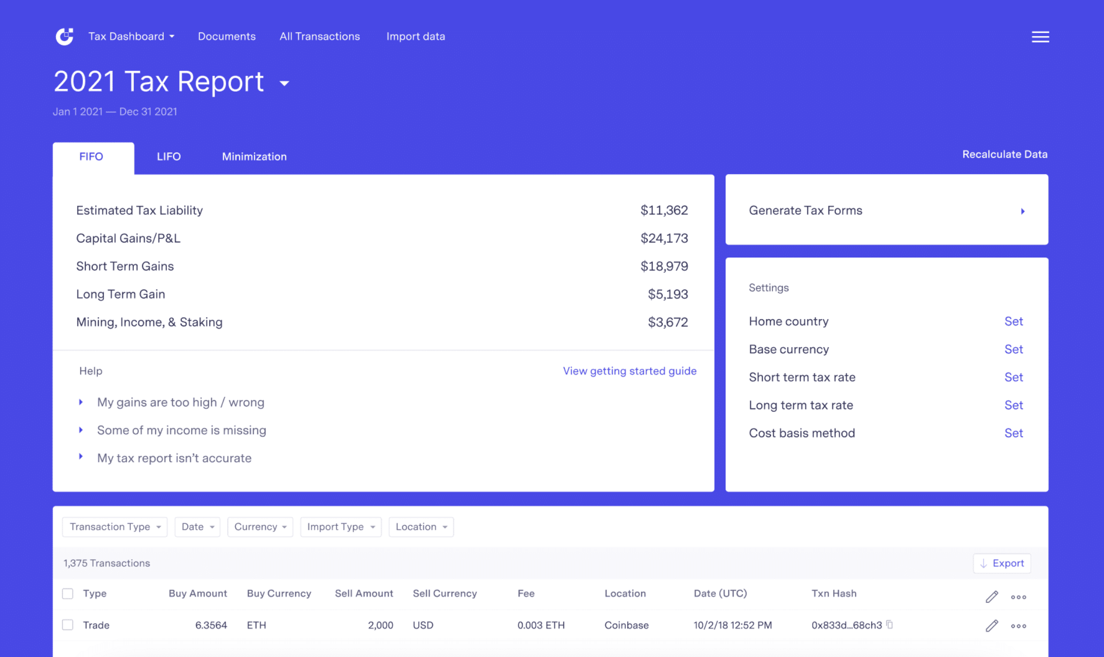 TokexTax review 