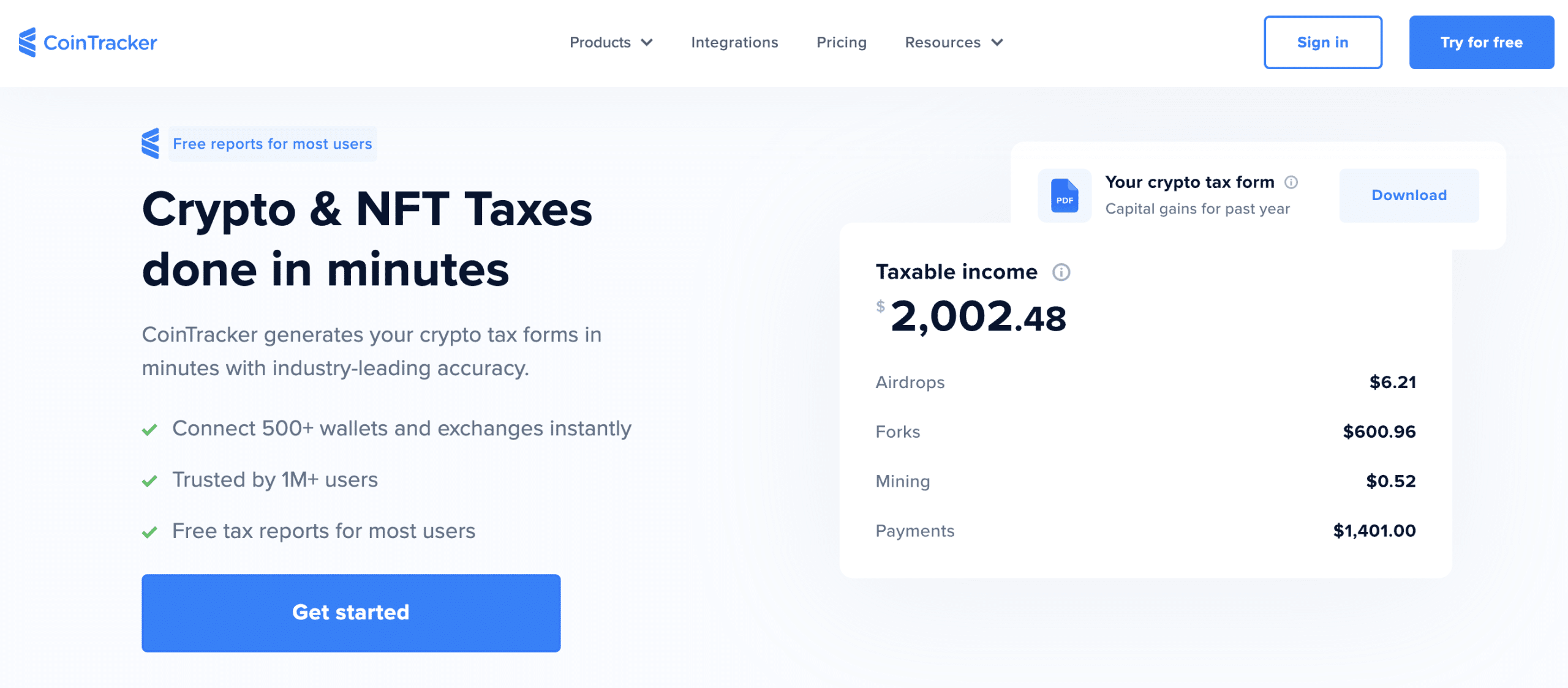 CoinTracker review 