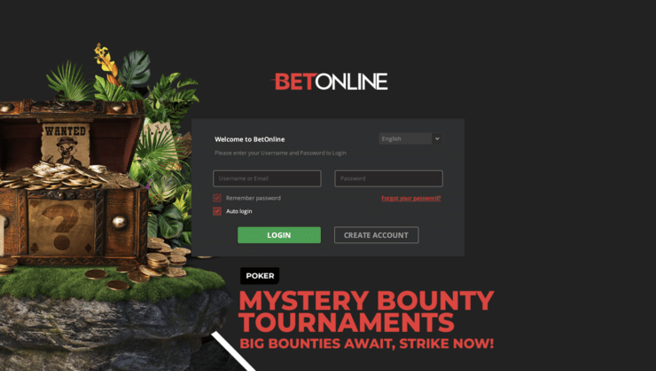 BetOnline Online Poker Login
