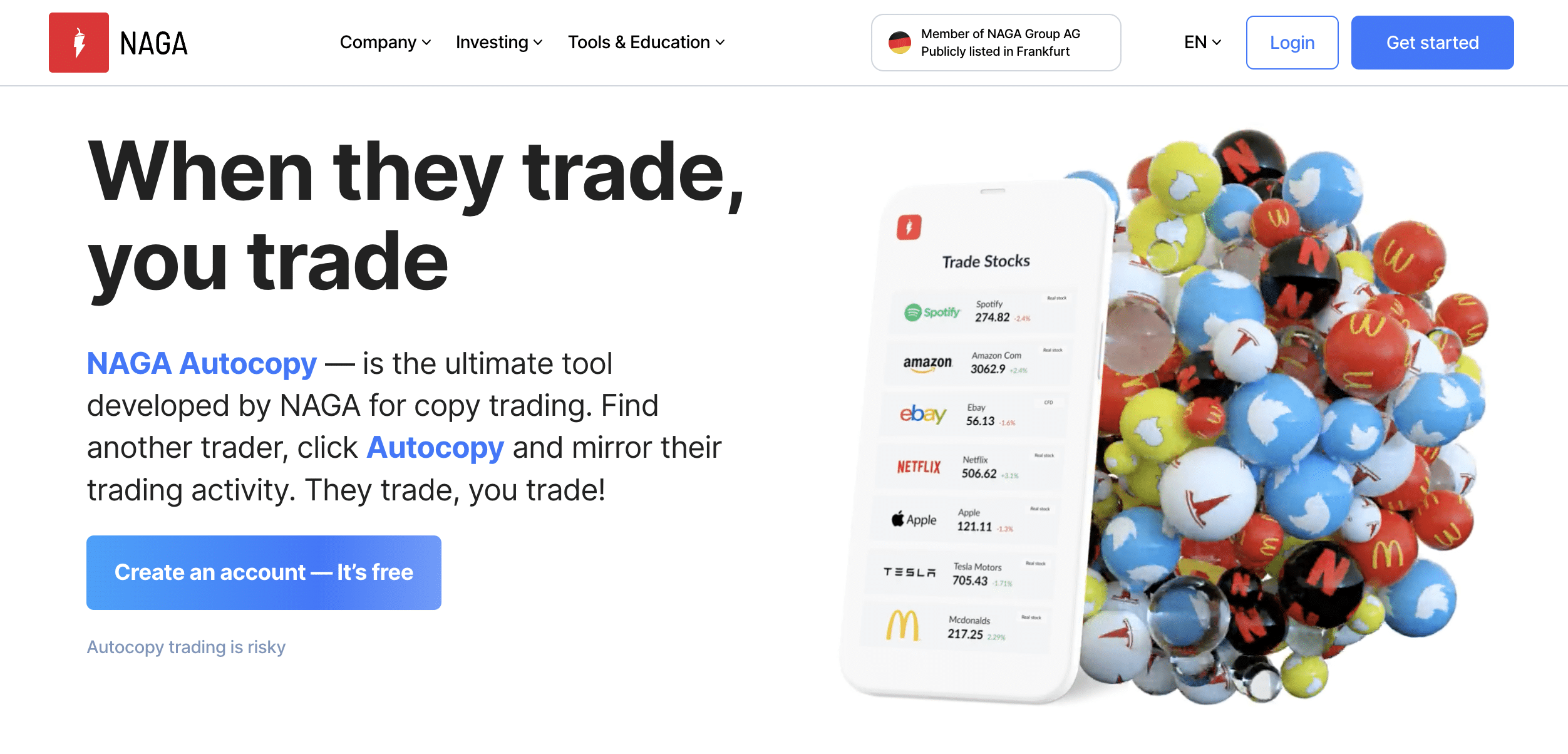 NAGA copy trading review 