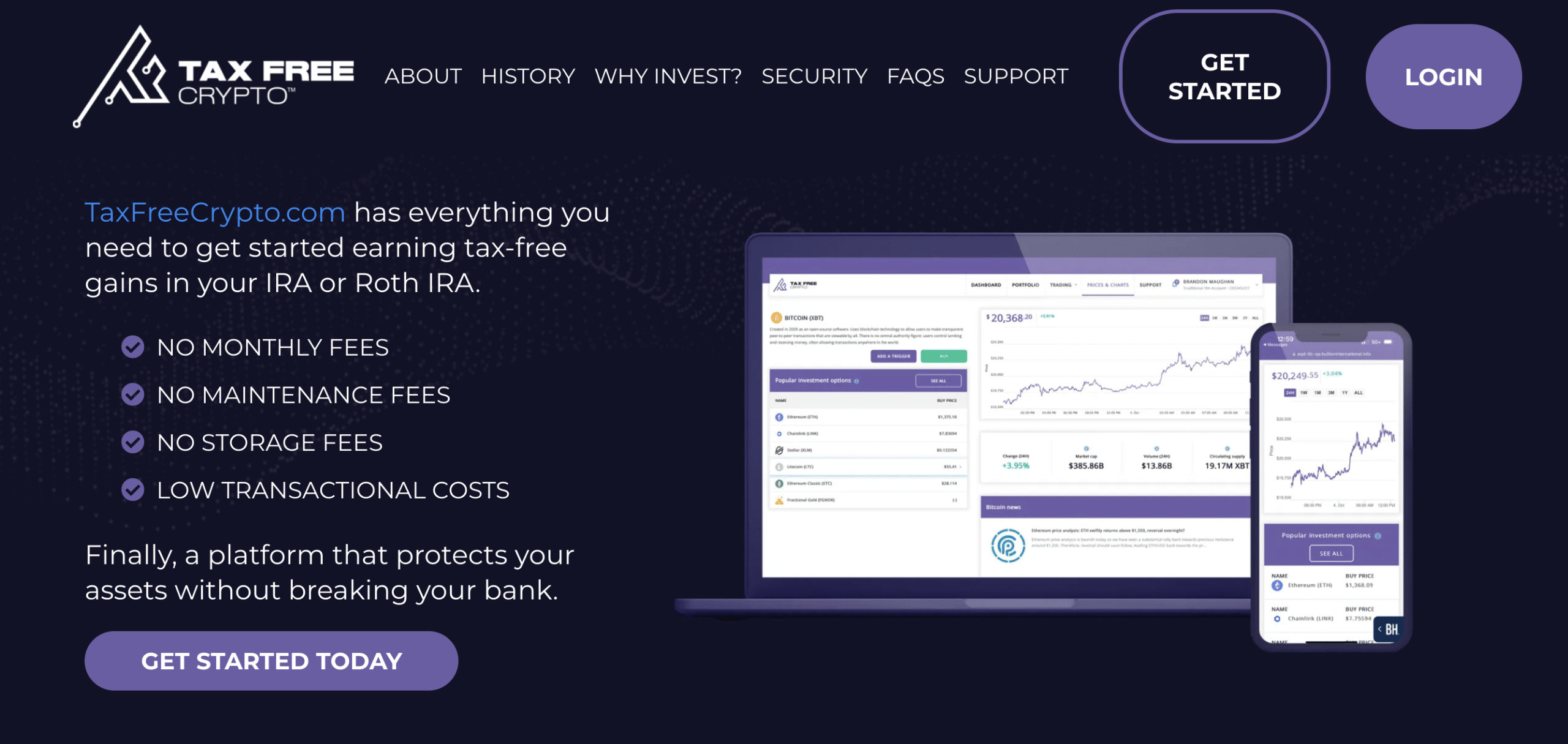 Tax Free Crypto IRAs