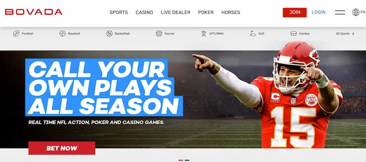 Bovada best NFL betting sites