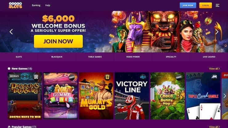 SuperSlots Ria Casino