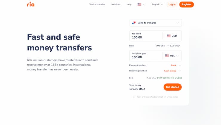 Ria Money Transfers