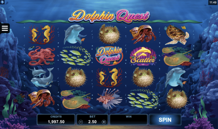 Dolphin Quest Slot