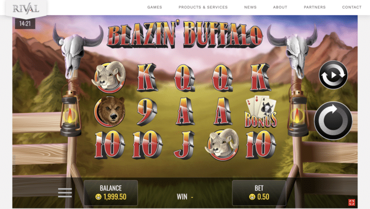 Blazin Buffalo Slot