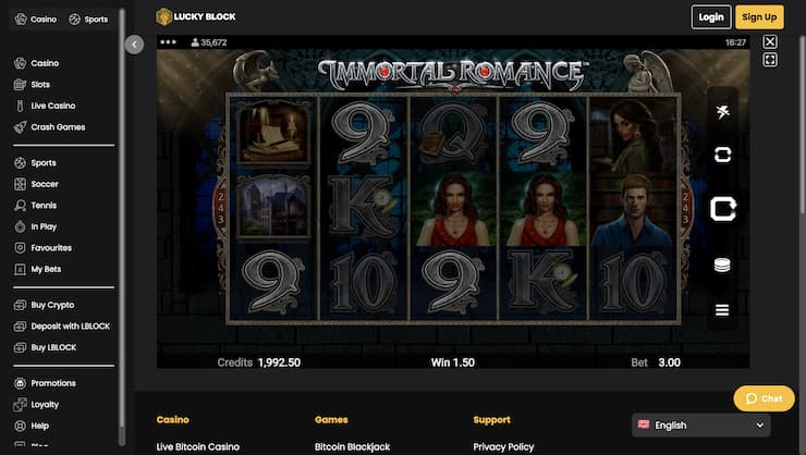 Lucky Block Immortal Romance Free Play