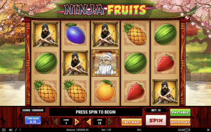 Ninja Fruits - Slot review