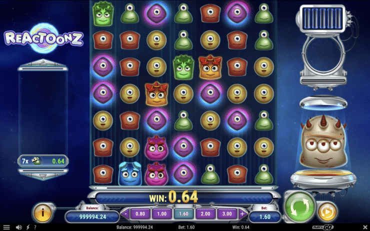 Reactoonz Slot