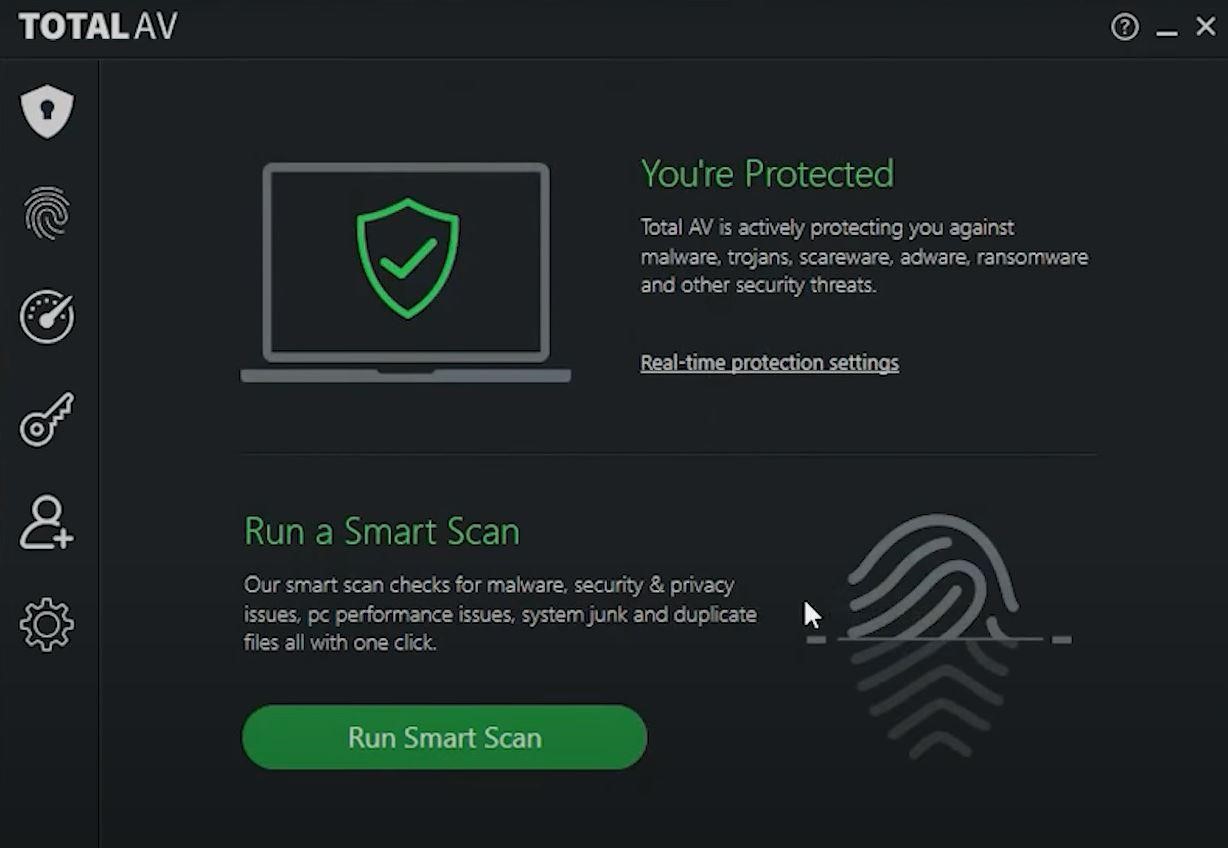 TotalAV antivirus Smart Scan