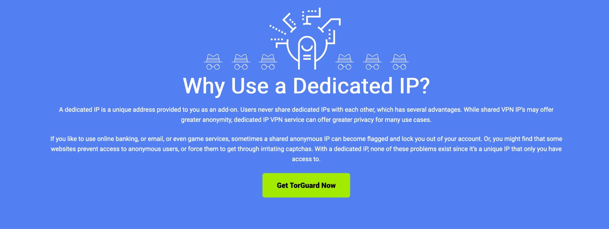 TorGuard’s dedicated IP.