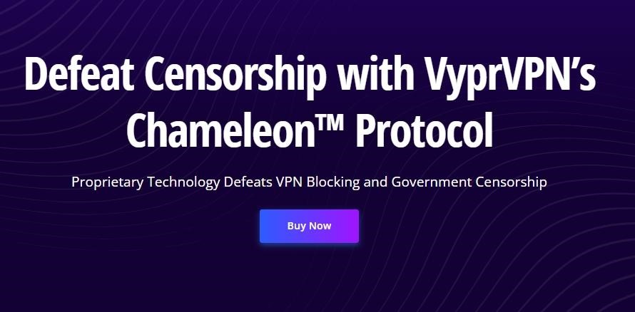 An ad for VyprVPN’s Chameloeon protocol.