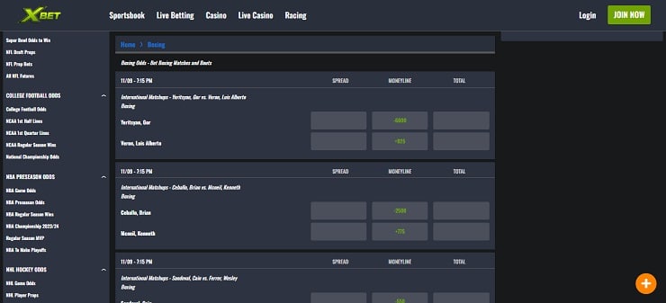 XBet Boxing