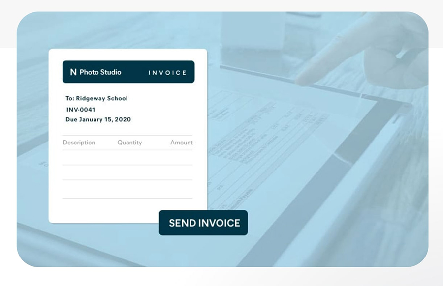 A screenshot of an invoice on Xendoo.