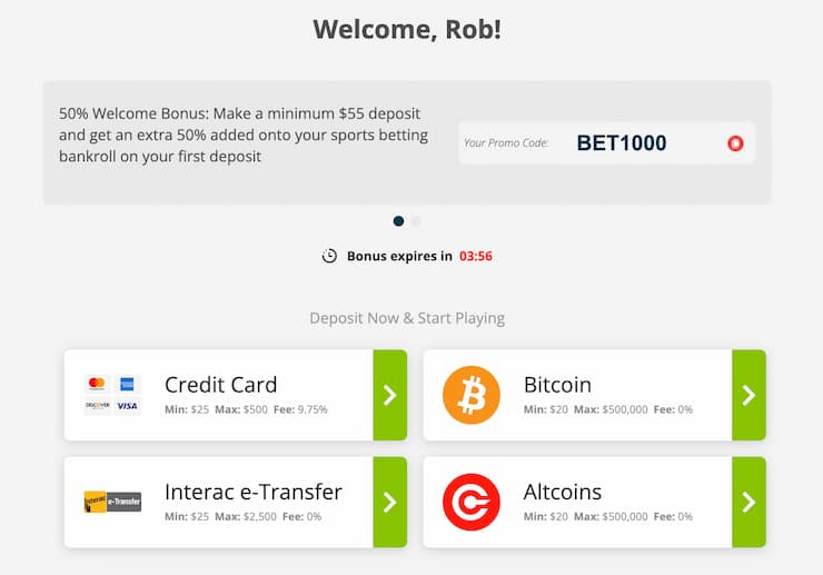 cashier for betonline