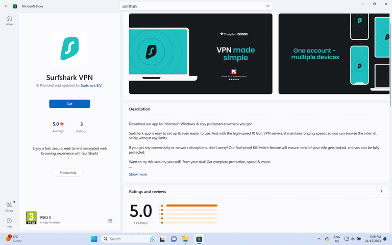 Pick and download a reliable VPN.