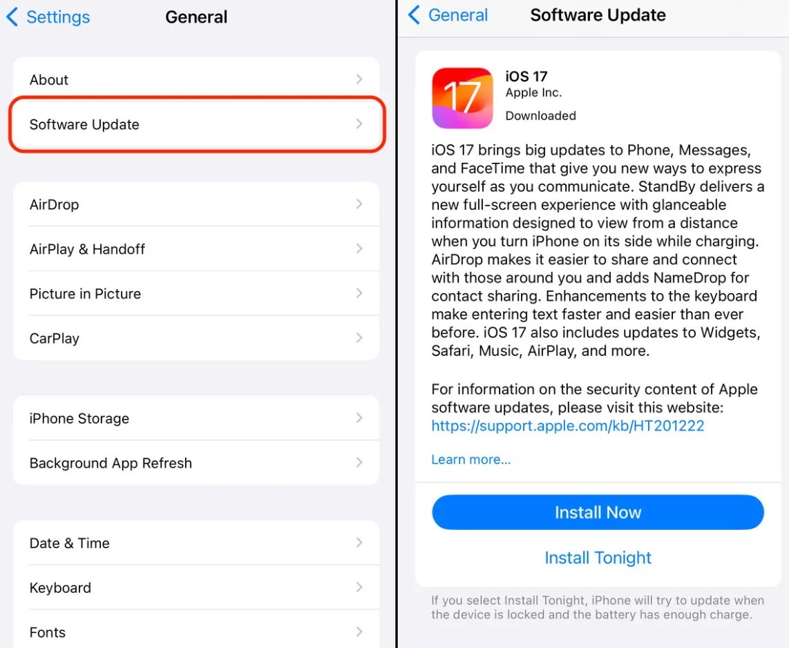 Updating Your iOS Operating System