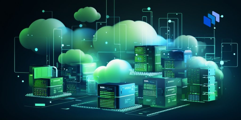 Virtual Servers with Clouds around them