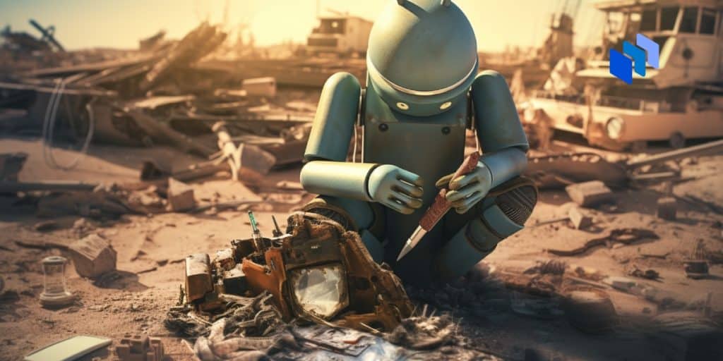 A Robot Using Tools, or LLMs being LATM