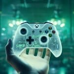 An Xbox Controller in a Lab