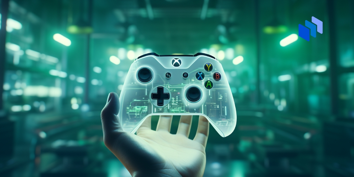 An Xbox Controller in a Lab