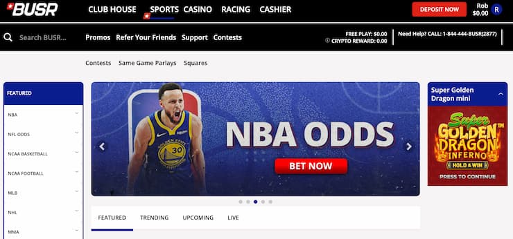 Start betting