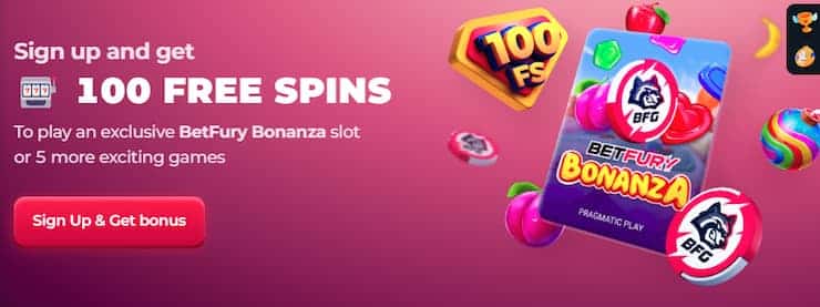 BetFury Casino Review 100 Free Spins No Deposit Bonus