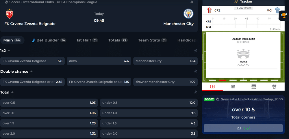 BetFury Live Betting